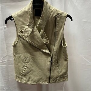 Joe's Jeans Beige Sleeveless Vest